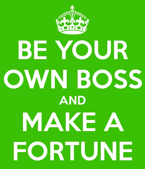 Become your own boss and work from home. Free sign