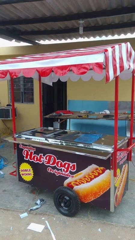 Carretas Nuevas De Hot Dogs Personalizadas Varatas